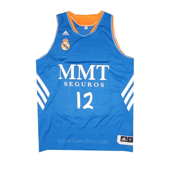 Camiseta Mirotic Real Madrid Korb 13/14 (Asul/blanco)