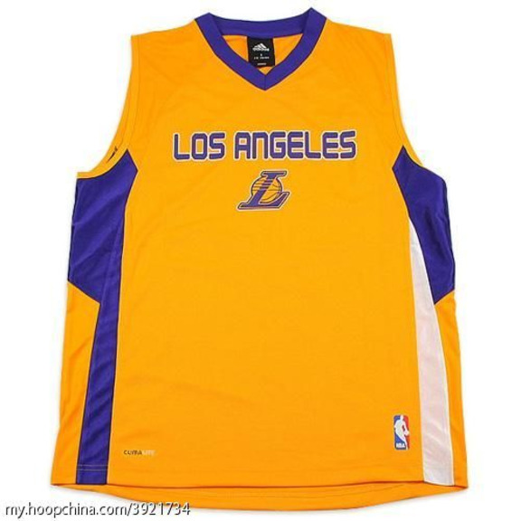 Adidas Camiseta S/L Leakers (amarilla/purp)