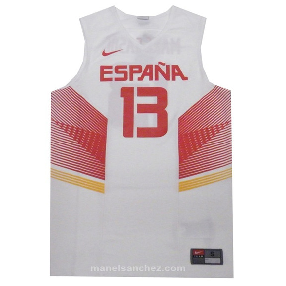 Marc Gasol #13# Spanien 2014 (102/weiß/rot)
