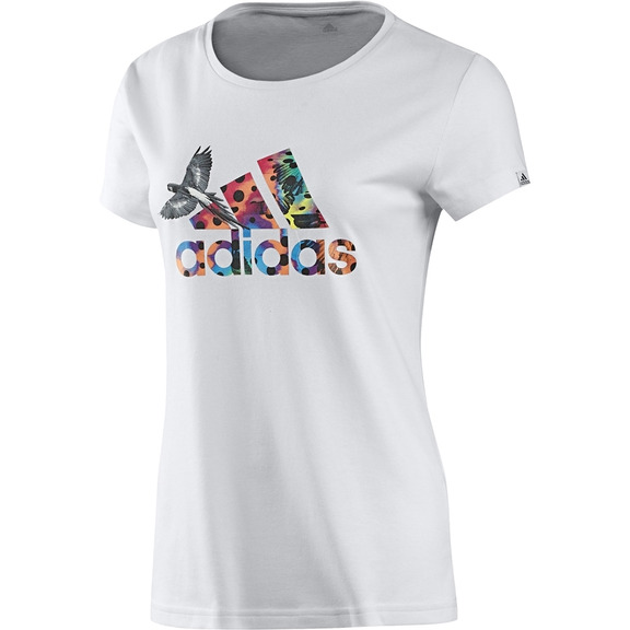 Adidas Camiseta Mujer Performance (weiß)