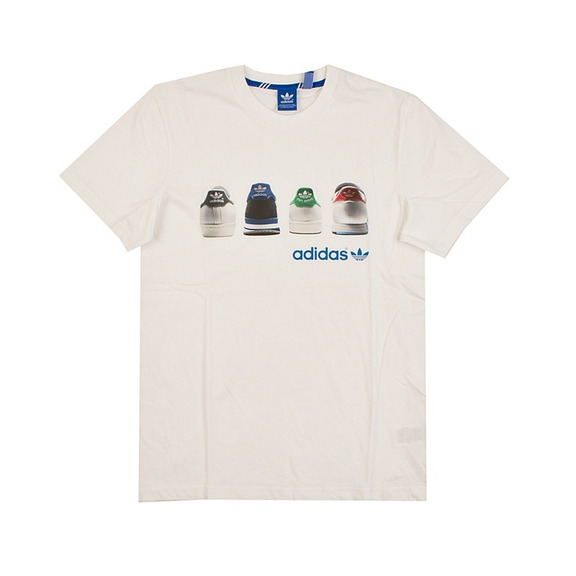 Adidas Originals Camiseta Schuh Tab (Blanco)