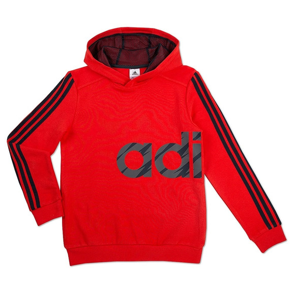 Adidas Sudadera Wiederaufgeladenes KN (rot/schwarz)