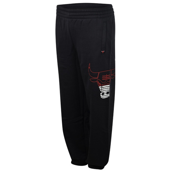 Adidas NBA Pantalón Niño Fan Winter Chicago Bulls (schwarz)