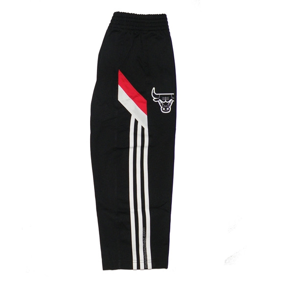 Adidas Pantalón Niño NBA Bulls Winter Hoops (schwarz/rot)
