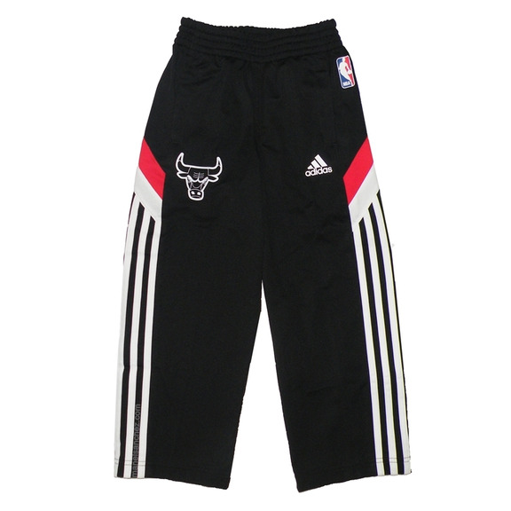 Adidas Pantalón Niño NBA Bulls Winter Hoops (schwarz/rot)
