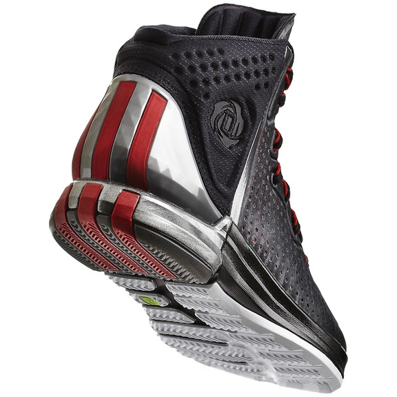 Adidas Derrick Rose 4 "Shakes" (negro / gris / goral)