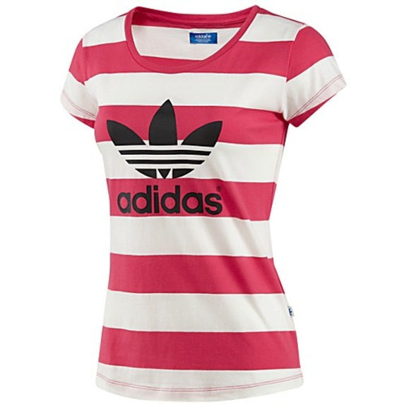 Adidas T-Shirt Trefoil Superstar (weiß/rosa)