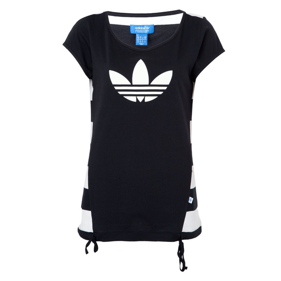 Adidas Camiseta Mujer Logo (schwarz/weiß)