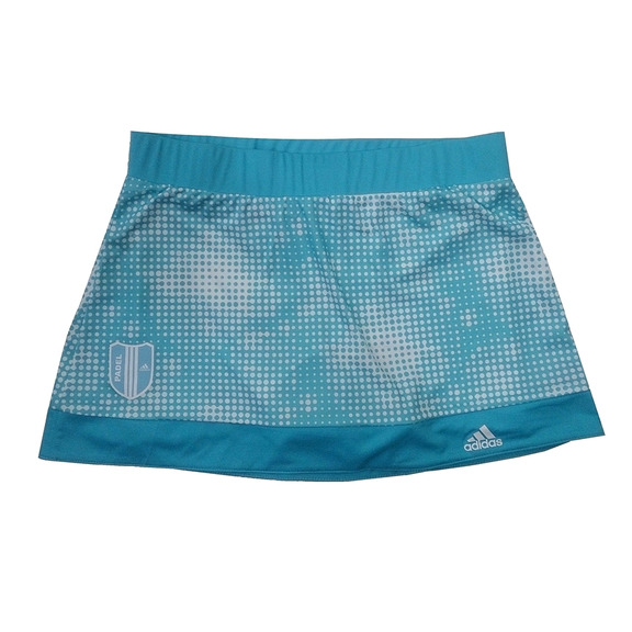 Adidas Falda Padel Mujer Galaxy Print Skort (türkisch/weiß)