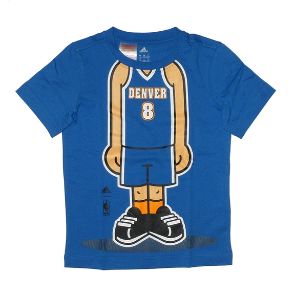 Adidas Camiseta Niño GFX Graphic Denver Gallinari No 8 (azul)