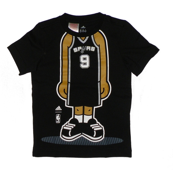 Adidas Camiseta Niño GFX Graphic Spurs Parker No 9 (negro)
