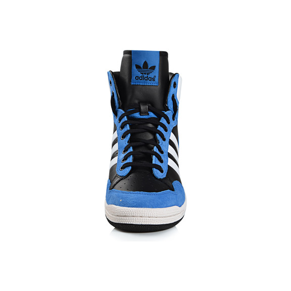 Adidas Pro Conferencia Hi Leder (negro/azul/blanco)