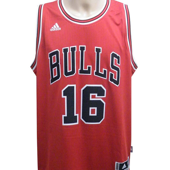 Adidas Camiseta Swingman Pau Gasol Bulls (rojo/negro)