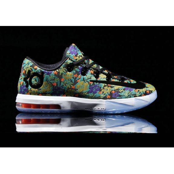 KD VI EXT QS "Floral" (900/floral/schwarz/schwarz)