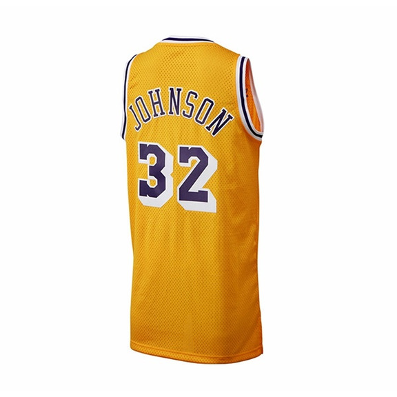 Adidas Camiseta Lakers Original Borda Magic Johnson (gelb)