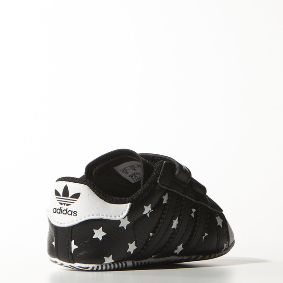 Original Adidas Schuhe Baby Superstar Crib (schwarz/weiß)