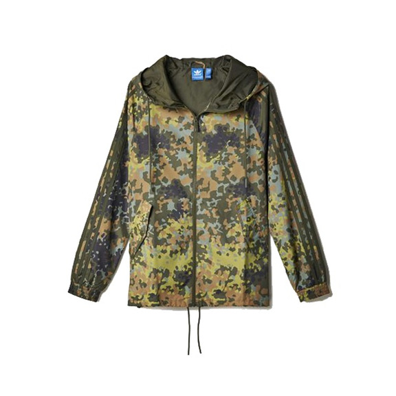Original Adidas Cortavientos Camouflage (multicolor)