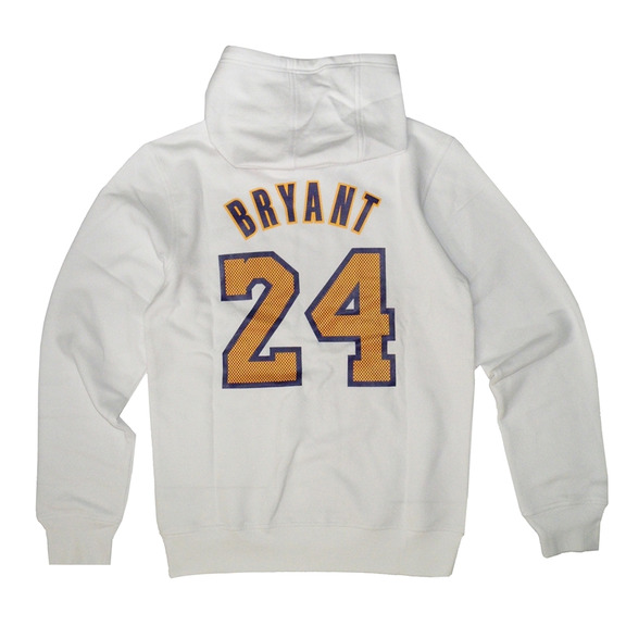 Adidas Sudadera NBA Lakers Bryant No 24 Spielzeit (weiß)