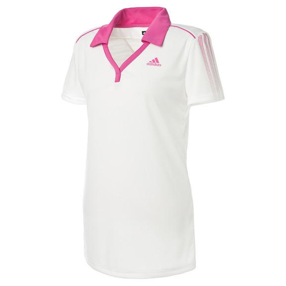 Adidas Polo Women Response Tennis (blanco/pink)