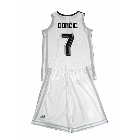 Pack Niño Luka Doncic Real Madrid Basket 2015/16 (blanco/negro)