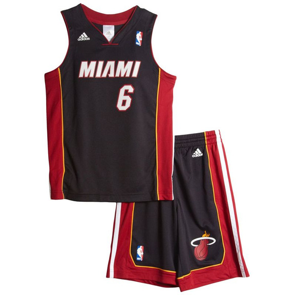Pack Lebron James Miami Child (schwarz/rot)