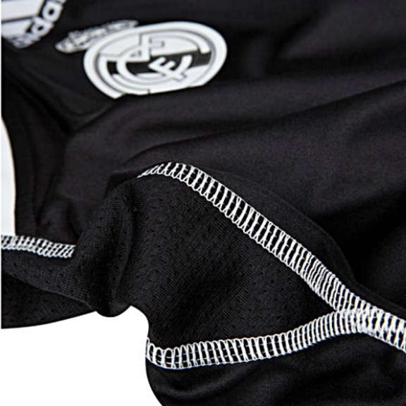 Adidas Camiseta Basilikum Replika 2a Equipación Real Madrid 2014/15 (schwarz/weiß)