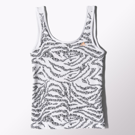 Adidas Camiseta Tirantes Niña Garderobe Fun (blanco/blagro)