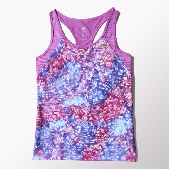 Adidas Camiseta Tirantes Niña Garderobe Fitness (Fucsia/morado/naranja)