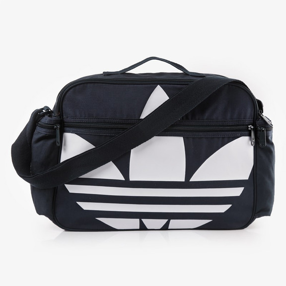 Original Adidas AirLiner Canvas Bag (marin/weiß)