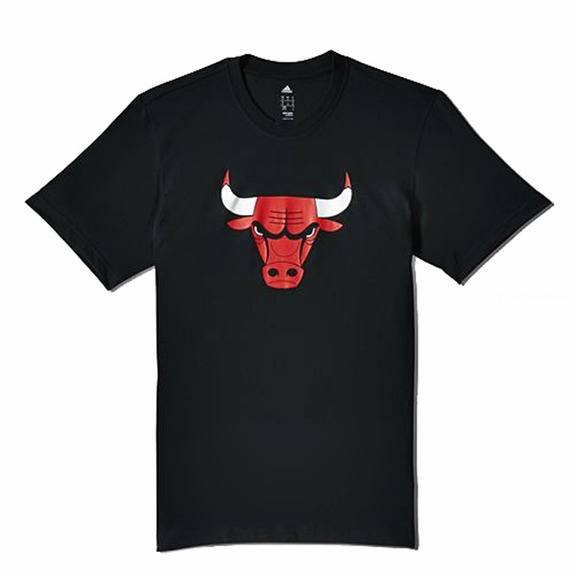 Adidas Camiseta Niño NBA FanWear Logo Chicago Bulls (schwarz/rot)