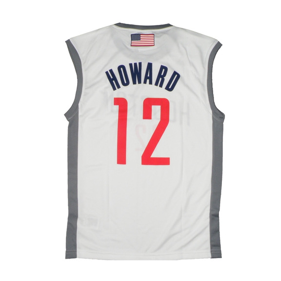 Adidas Camiseta NBA Fanatic Mundial Howard No12 (blanco/gris)