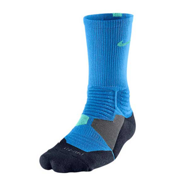 Calcetines Nike Hyper Elite Basket Crew (433/azul/turquesa/negro)