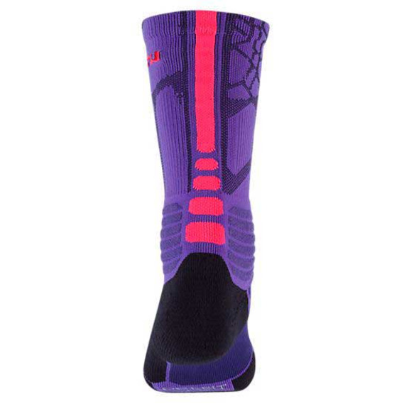 Calcetines Basket LeBron Hyperelite Crew (576/hypergrape)