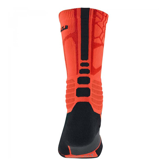 Calcetines Basket LeBron Hyperelite Crew (800/Crmson/negro/gris)