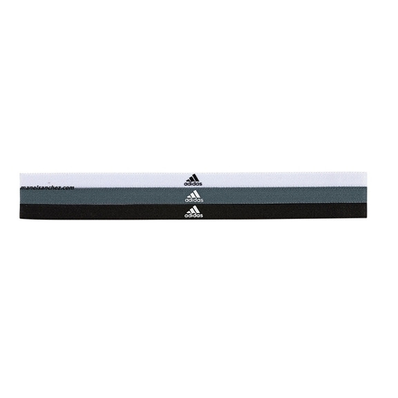 Adidas Sport Bands 3pp (schwarz/plom/weiß)
