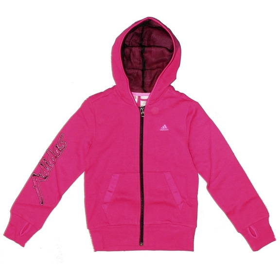 Adidas Sudadera Miss Young Girl B FZ H (ultra pink/schwarz)