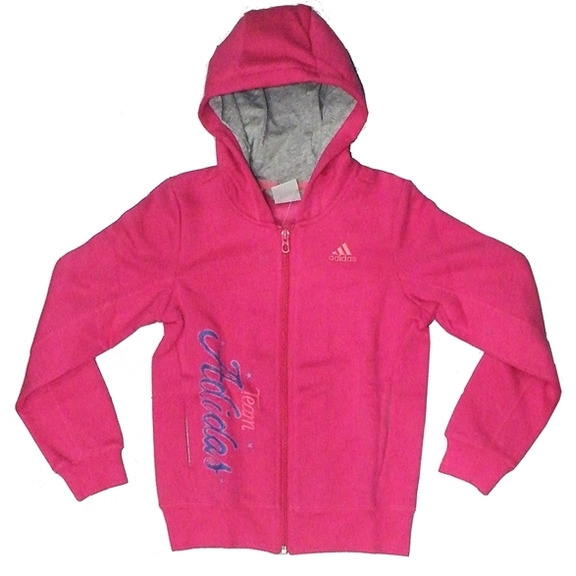 Adidas Young Girl Full Zip Sudadera (Shield roaring)