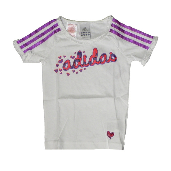 Adidas Camiseta Logo Adigirl (weiß/rein)