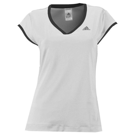 Adidas Camiseta Mujer Galaxy Cap Sleeve (weiß/schwarz)