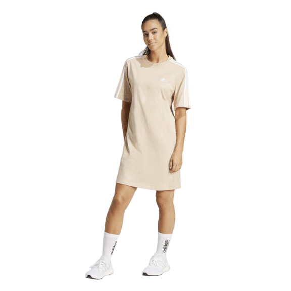 Adidas 3-Streifen Abzeichen Sportkleid "Magic Beige"