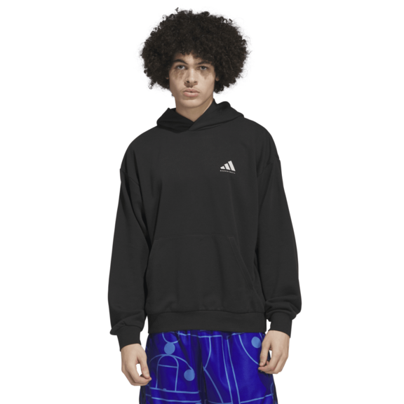 Adidas Basketball Select Foundation GFX Fleece Hoodie "Black"