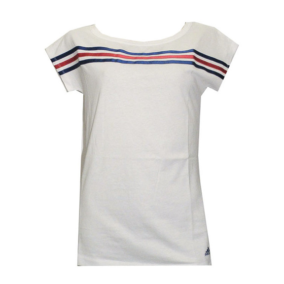 Adidas Camiseta Mujer SF Iconic 3S (weiß)