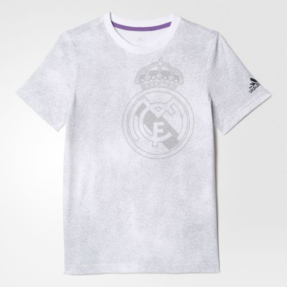 Adidas Camiseta Youth Real Madrid (weiß/hellgrau)