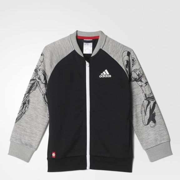 Adidas Chándal Marvel Avengers (schwarz/mittelgrau wärmer/weiß)