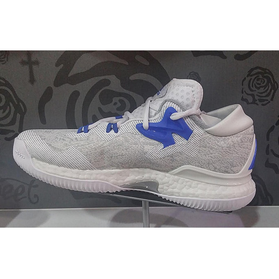 Adidas Crazylight Boost Low 2016 James Harden "Hallmark" (grau/weiß/royal)