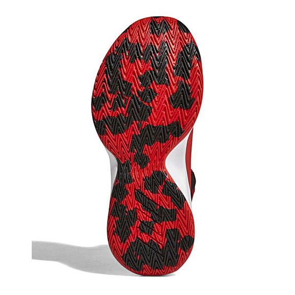 Adidas Cross Em Up 5 Kids Wide "Vivid Red"