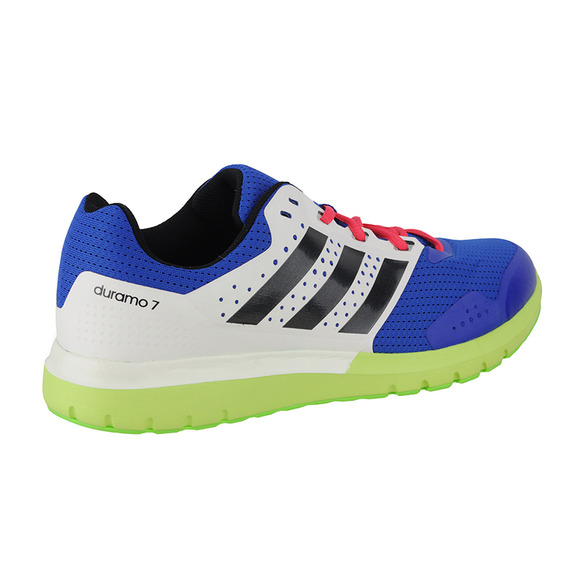 Adidas Duramo 7 M (azul/lima/blanco/fucsia/black)