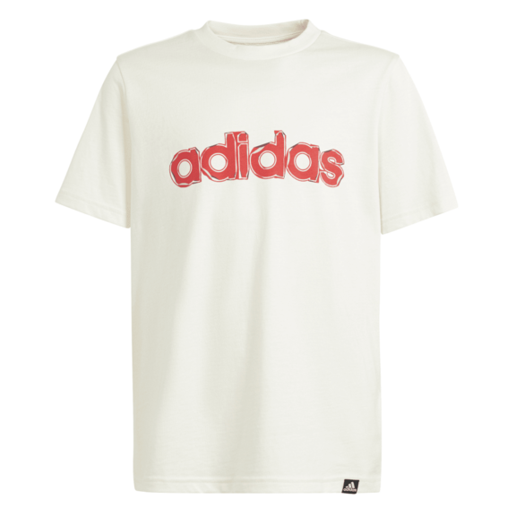 Adidas Junior GFX Gefaltete Tee "Beige"