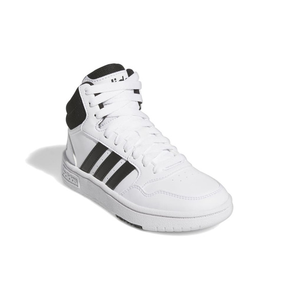 Adidas Kids Hoops Mid 3.0 K Sneaker "Weiß und Schwarz"