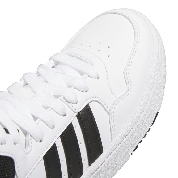 Adidas Kids Hoops Mid 3.0 K Sneaker "Weiß und Schwarz"